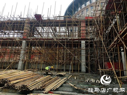驻马店工人文化宫改扩建工程施工正酣 预计10月份向公众开放